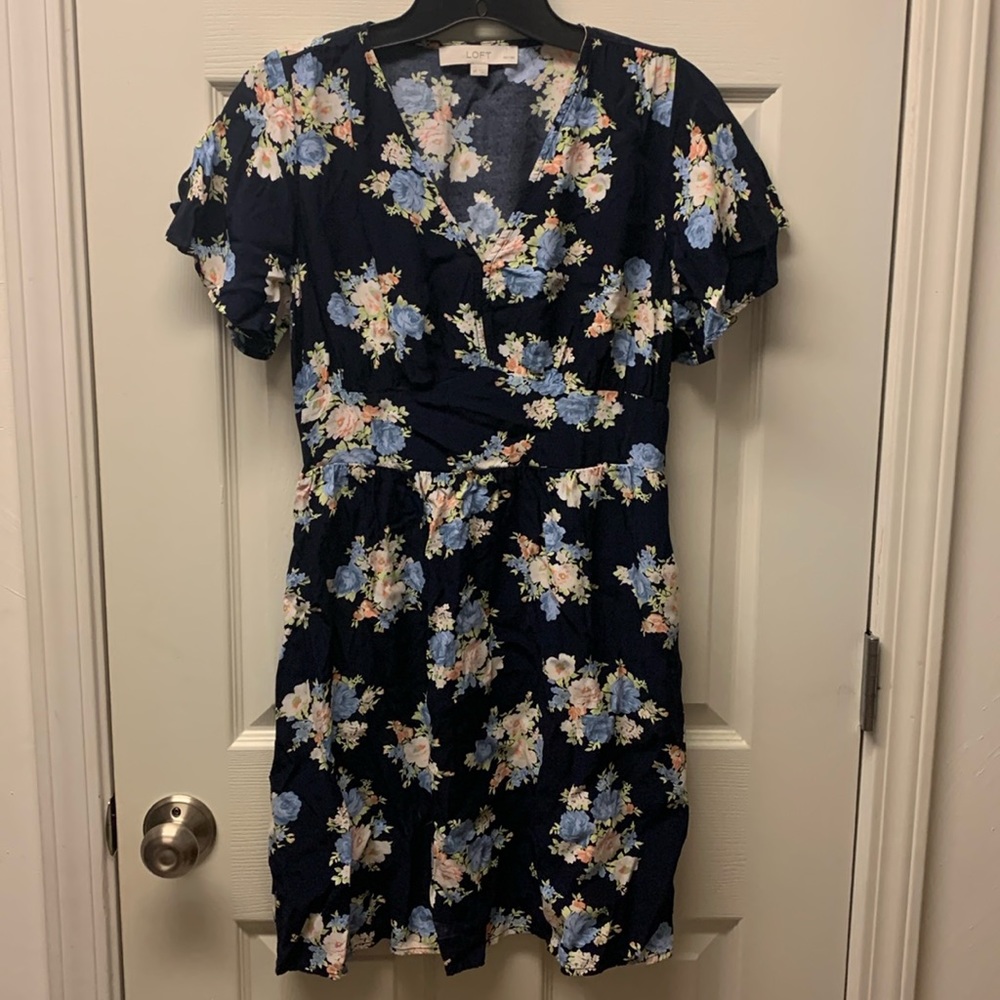Loft floral dress